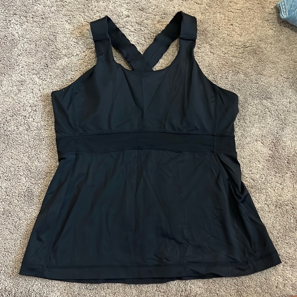 Lululemon • Black Racer Back Tank
